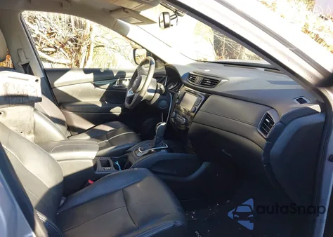 2017 Nissan Rogue Sv из США, поврежденный, VIN JN8AT2MV7HW272510